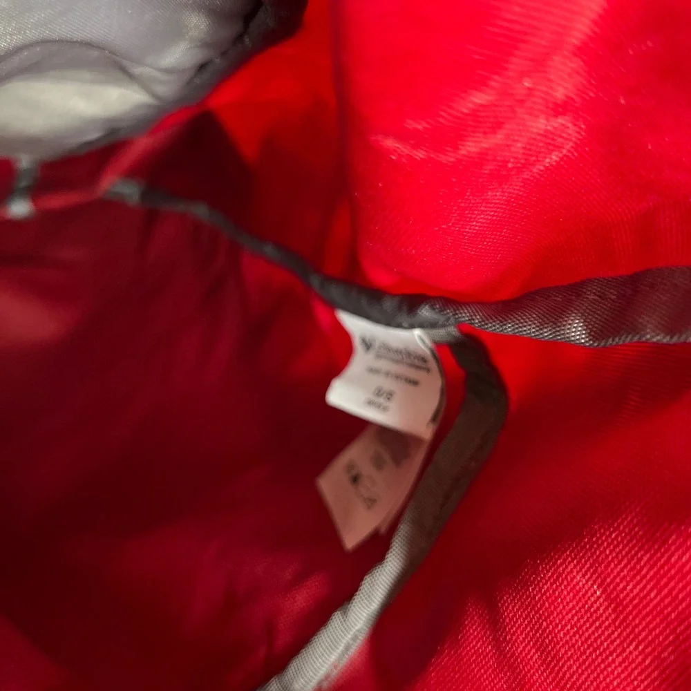 Columbia triple canyon Backpack Red Grey Roll Top Dry Bag hiking daypack outdoor